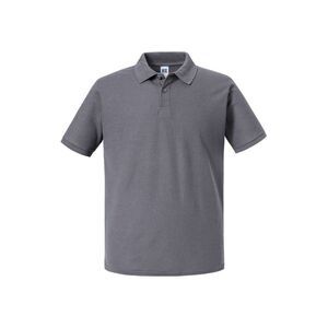Russell Mens Authentic Pique Polo Shirt / Convoy Gray
